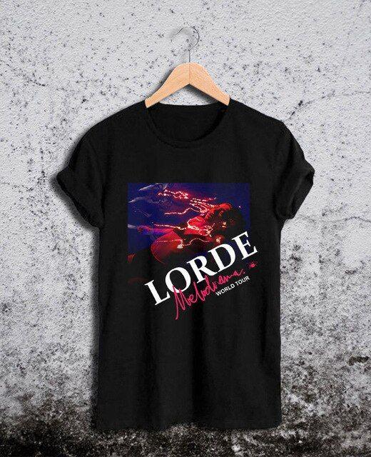 Lorde Logo - US $13.99 |HOT LORDE Melodrama Concert World Tour Logo 2018 Shirt New Black  Unisex T Shirt-in T-Shirts from Men's Clothing on Aliexpress.com | Alibaba  ...