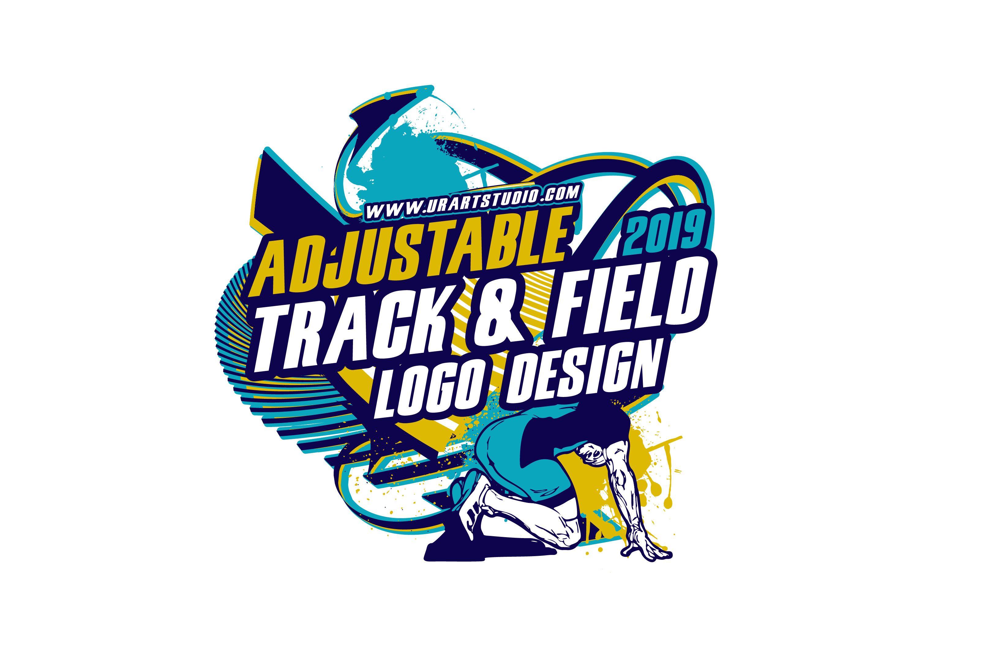 Field Logo - TRACK AND FIELD VECTOR LOGO DESIGN FOR PRINT AI EPS PDF PSD 504