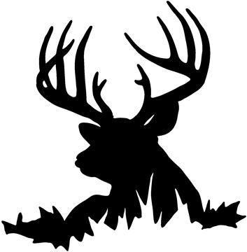 Whitetail Logo - Pix For > Whitetail Buck Logo | Vector Artwork | Hunting decal, Deer ...