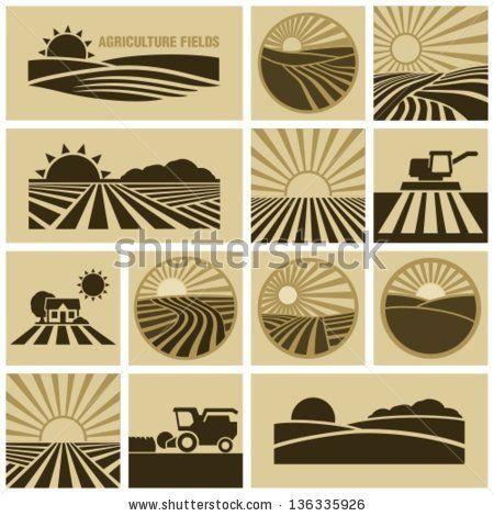 Field Logo - Farm symbol Stock Photos, Farm symbol Stock Photography, Farm symbol ...