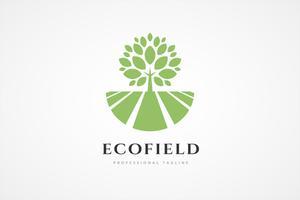 Field Logo - Hexagonal Trees Logo