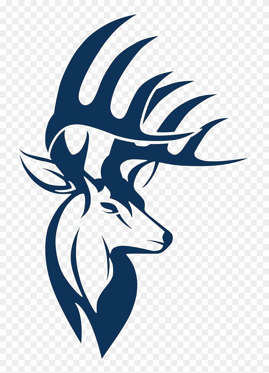 Whitetail Logo - Deer Horn Transparent Png & Svg Vector - Whitetail Deer Logo Clipart ...