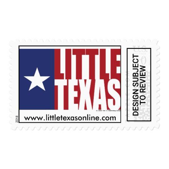 Postage Logo - Little Texas Flag Logo Postage Stamps