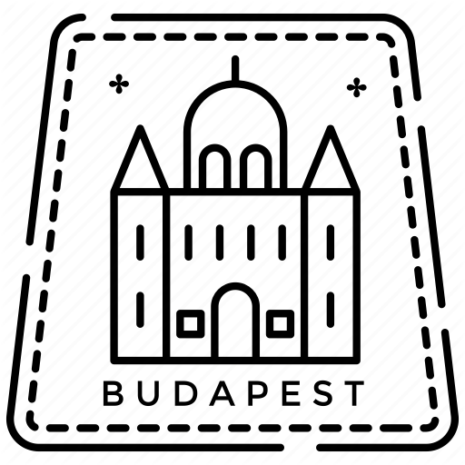 Budapest Logo - 'Passport Stamp 2' by ProSymbols