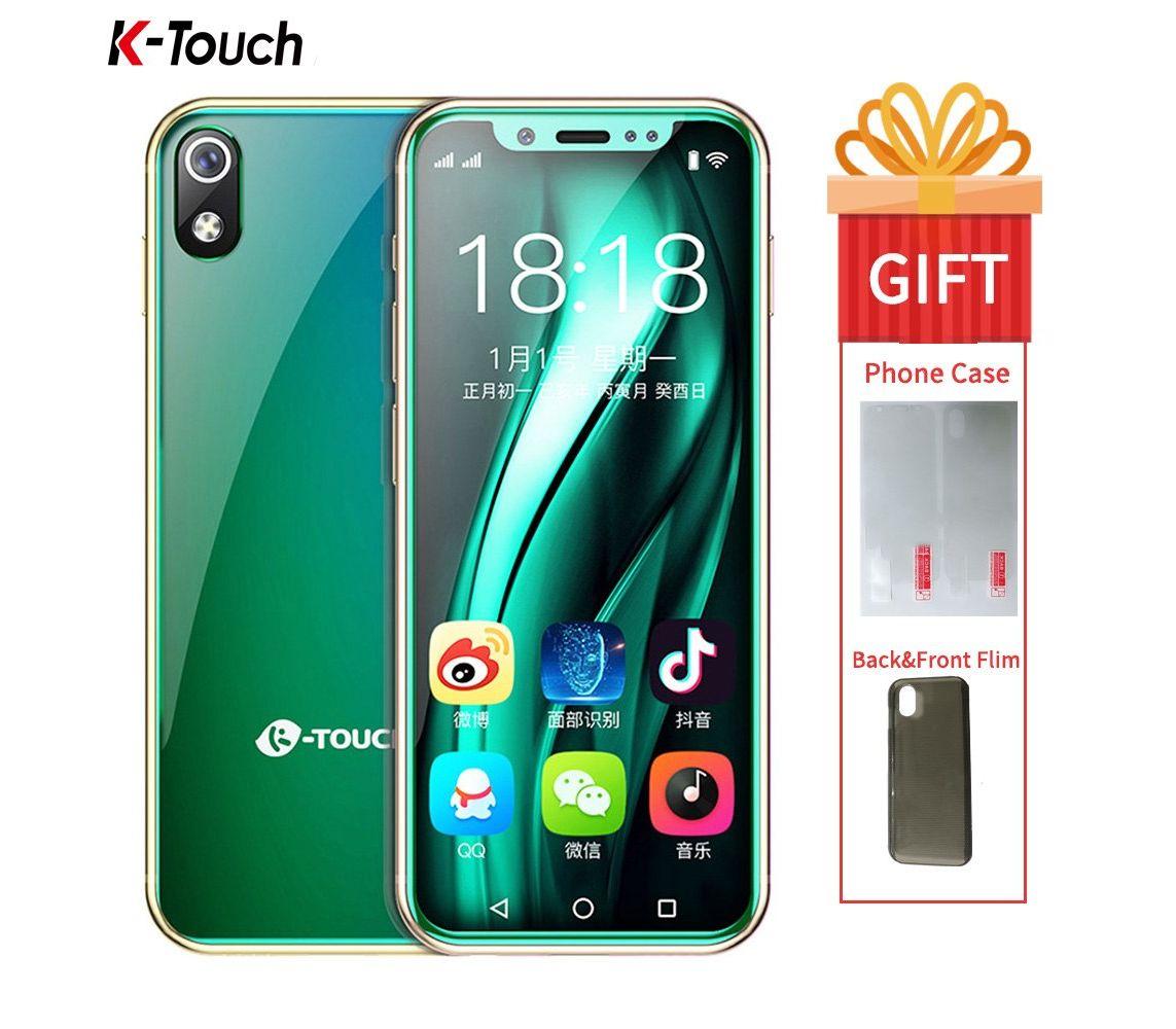 K-Touch Logo - K TOUCH I9 Super Mini Mobile Phone 3GB 32GB Celular 2000mAh Android 8.1 Smartphone Face Unlock GPS WIFI 2GB 16GB Cellphone