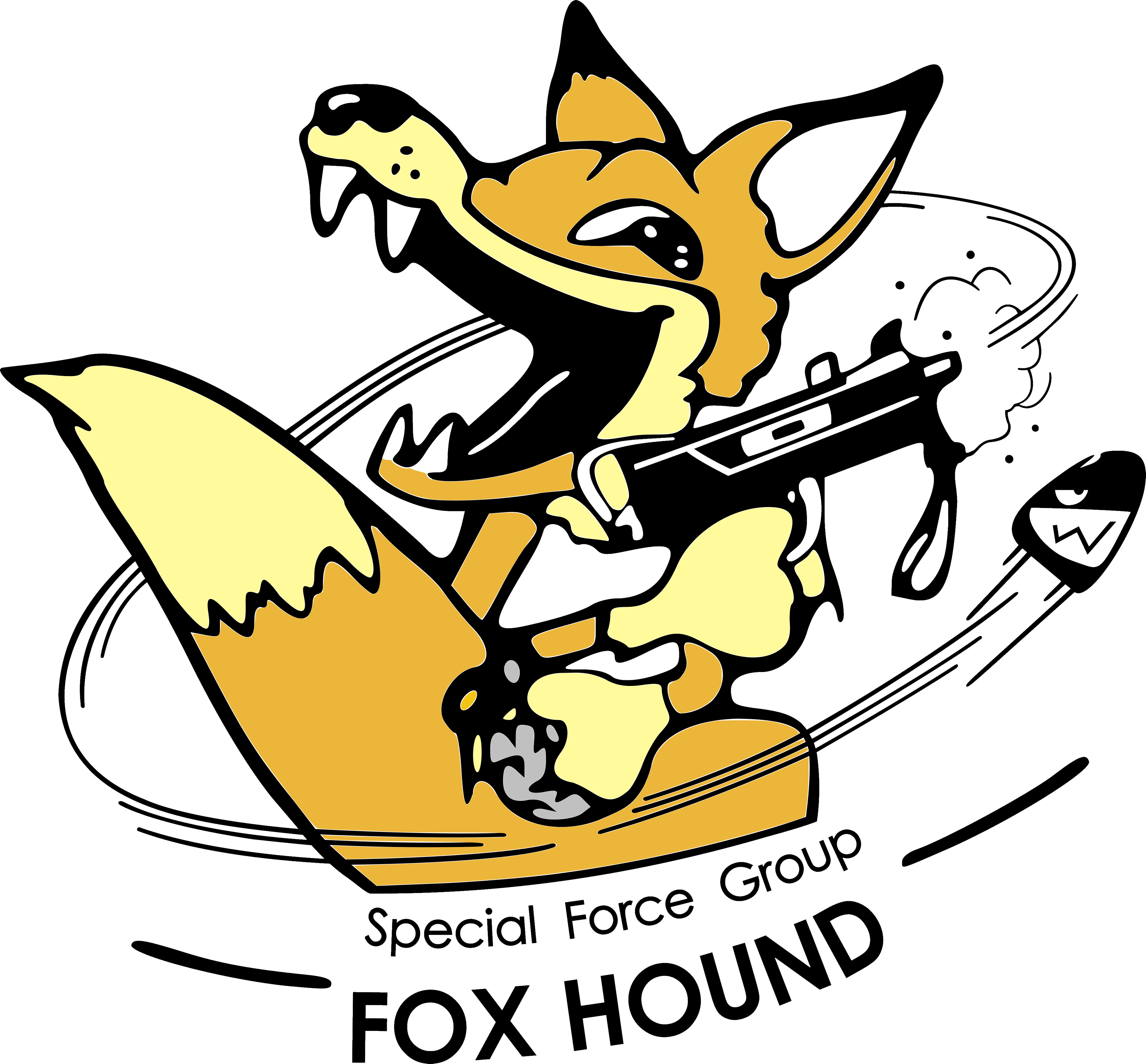 Foxhound Logo - Download within] Created a vector for the old 90's Foxhound logo ...