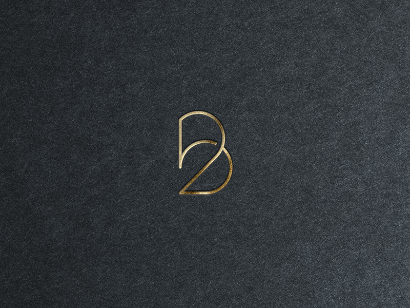 2B Logo - Monogram '2B' | Photography & Videography | Logos design, Logos ...
