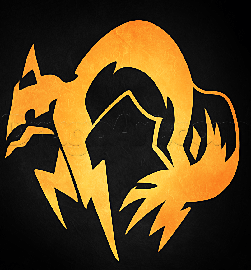 Foxhound Logo - How to Draw the FOXHOUND Logo from Metal Gear Solid, Step by Step ...