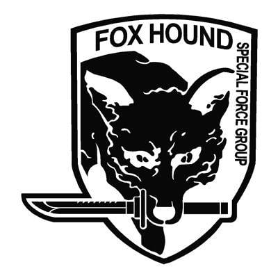 Foxhound Logo - Metal Gear Solid - Foxhound Logo