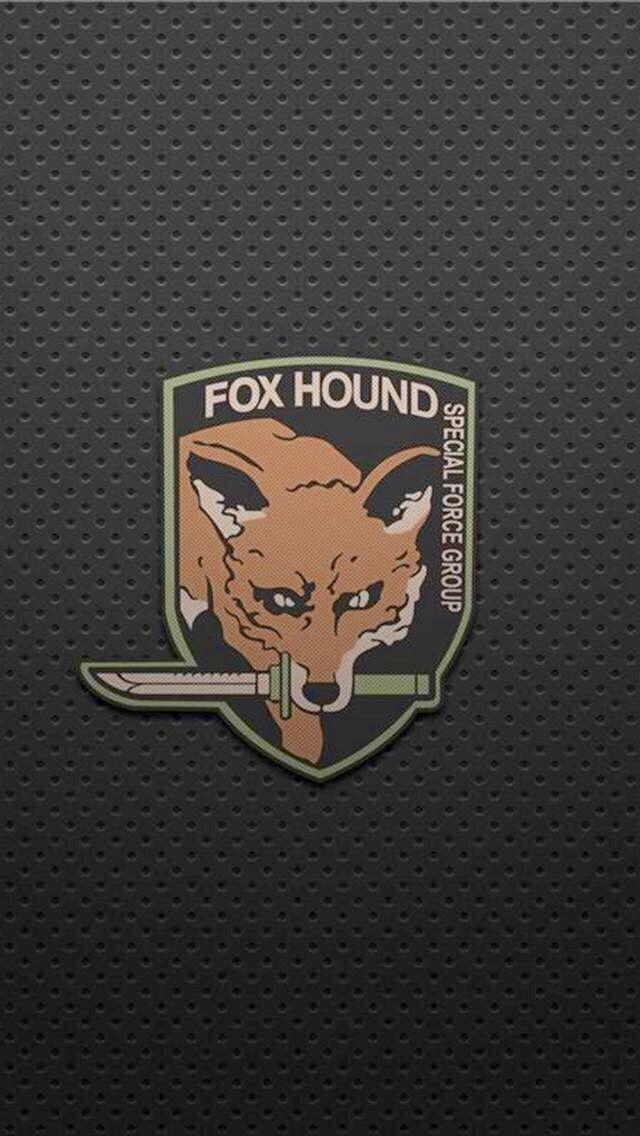 Foxhound Logo - FoxHound logo. Metal Gear Solid. Metal gear games, Metal gear