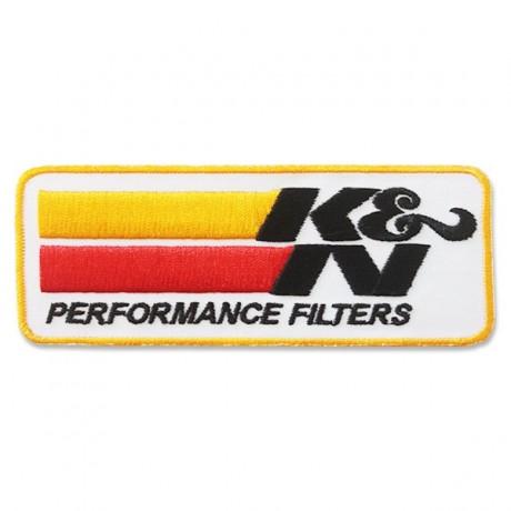 K&N Logo - K&N PERFORMANCE FILTERS EMBROIDERY EMBROIDERED IRON ON PATCH