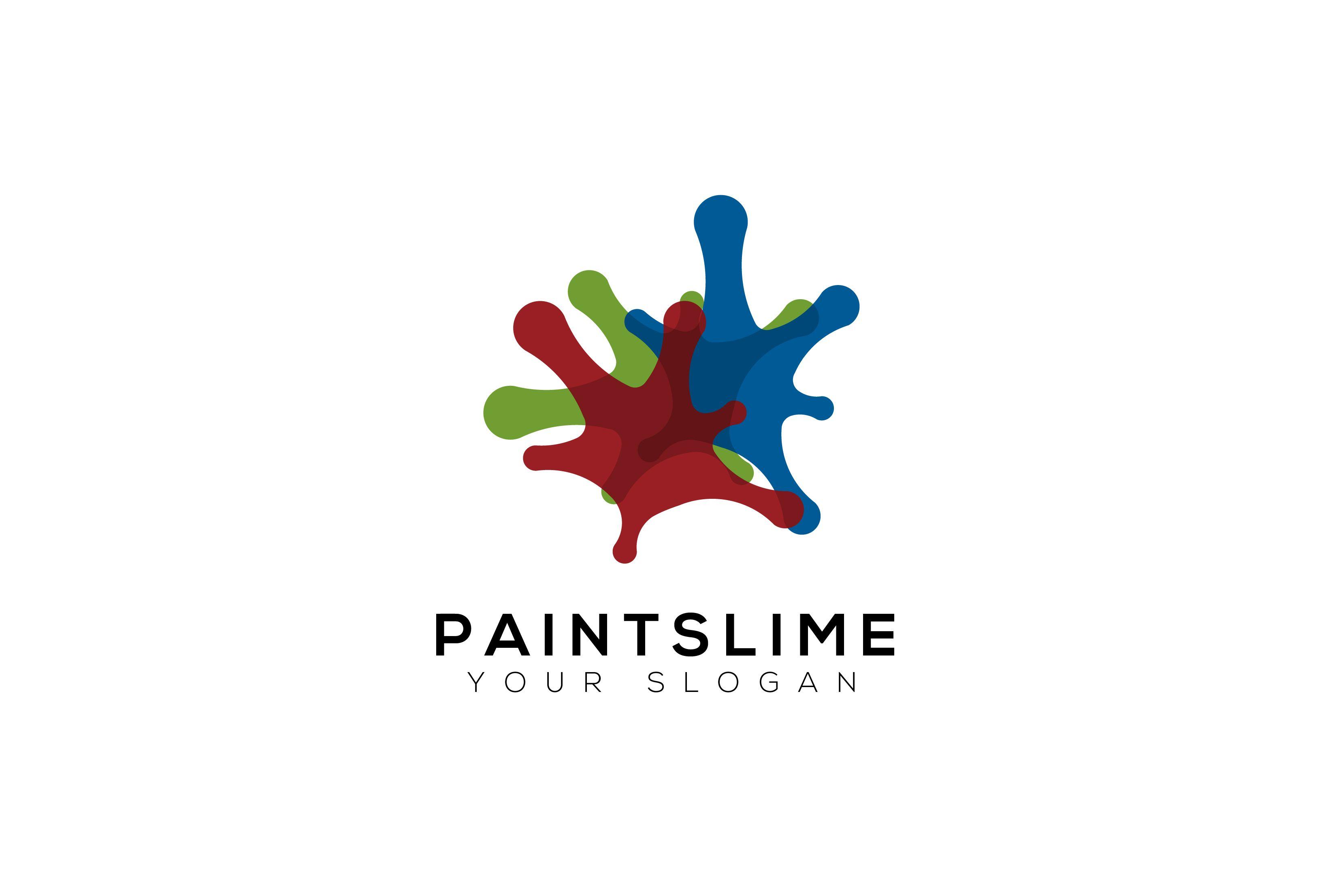 Slime Logo - Paint Slime Logo - Vsual
