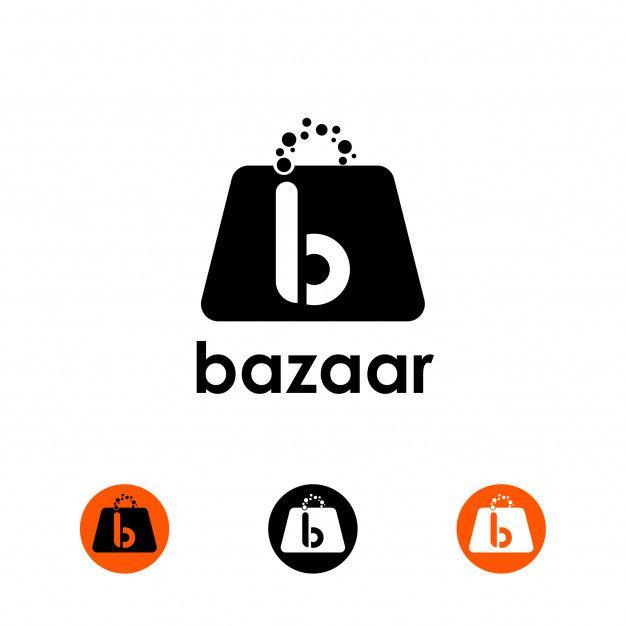 Bazaar Logo - Bazaar logo Vector | Premium Download