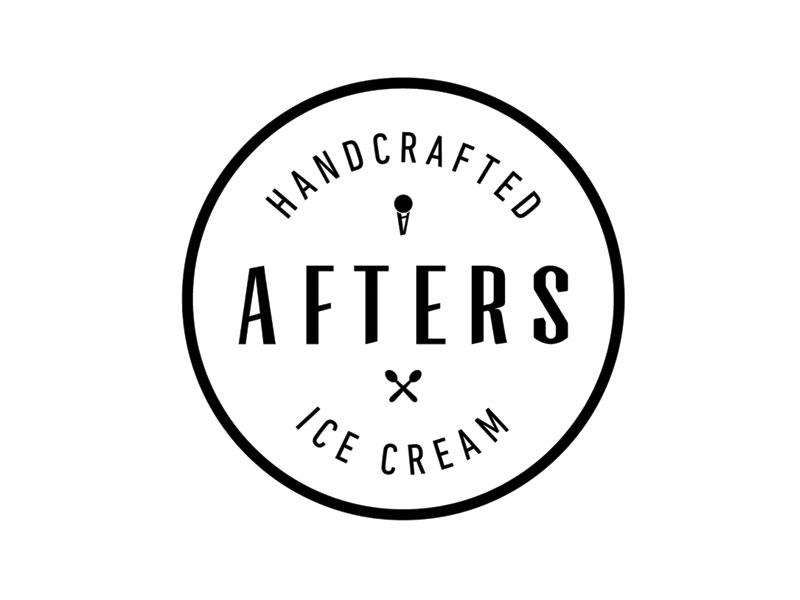 Ice Cream Logo - Afters Ice Cream - University Village