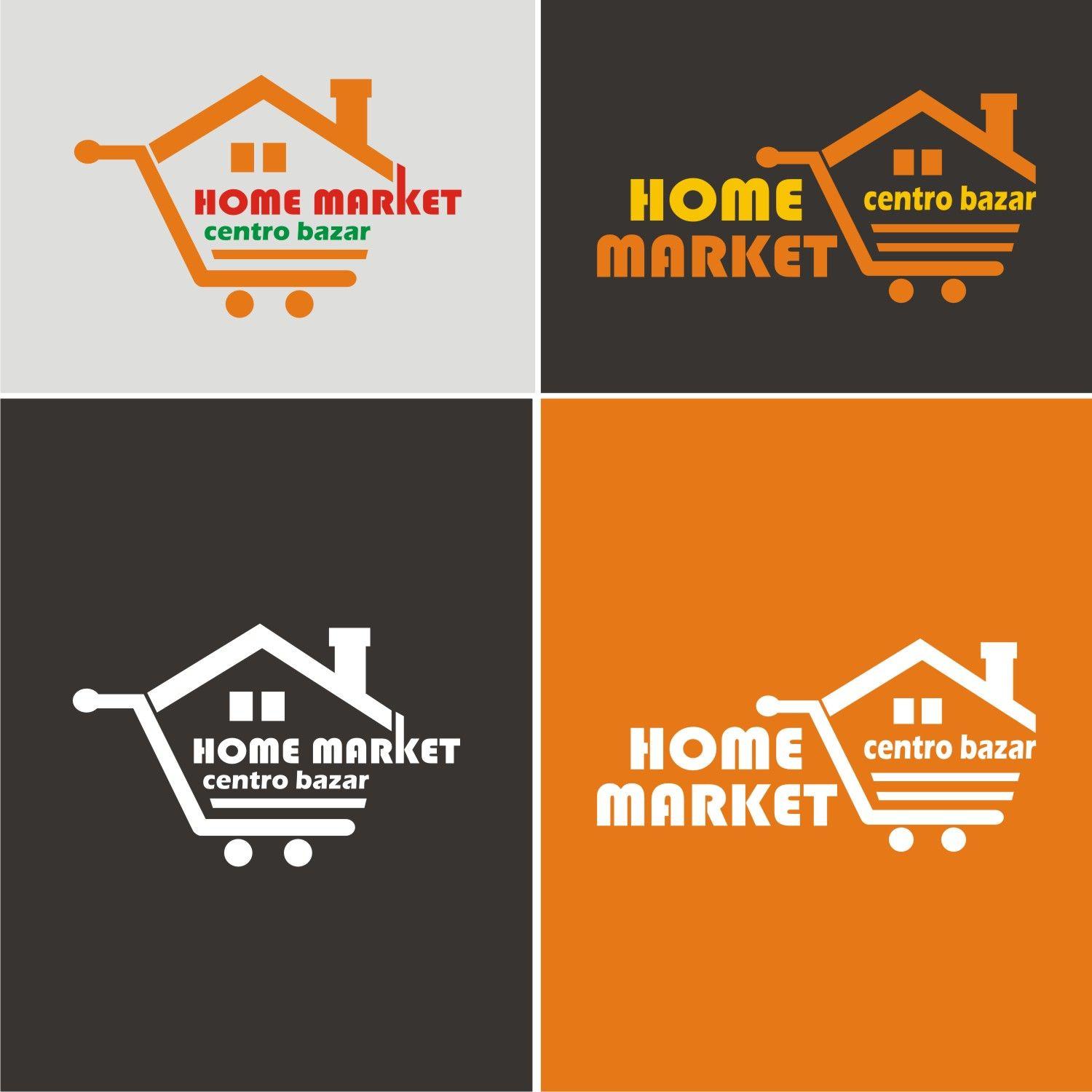Bazar Logo - Elegant, Playful Logo Design for HOME MARKET center bazaar by ...
