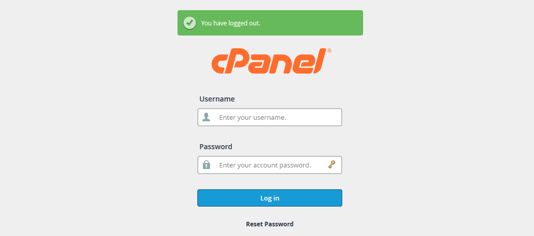 Domain.com Logo - I can't access cPanel. What should I do? - Hosting - Namecheap.com