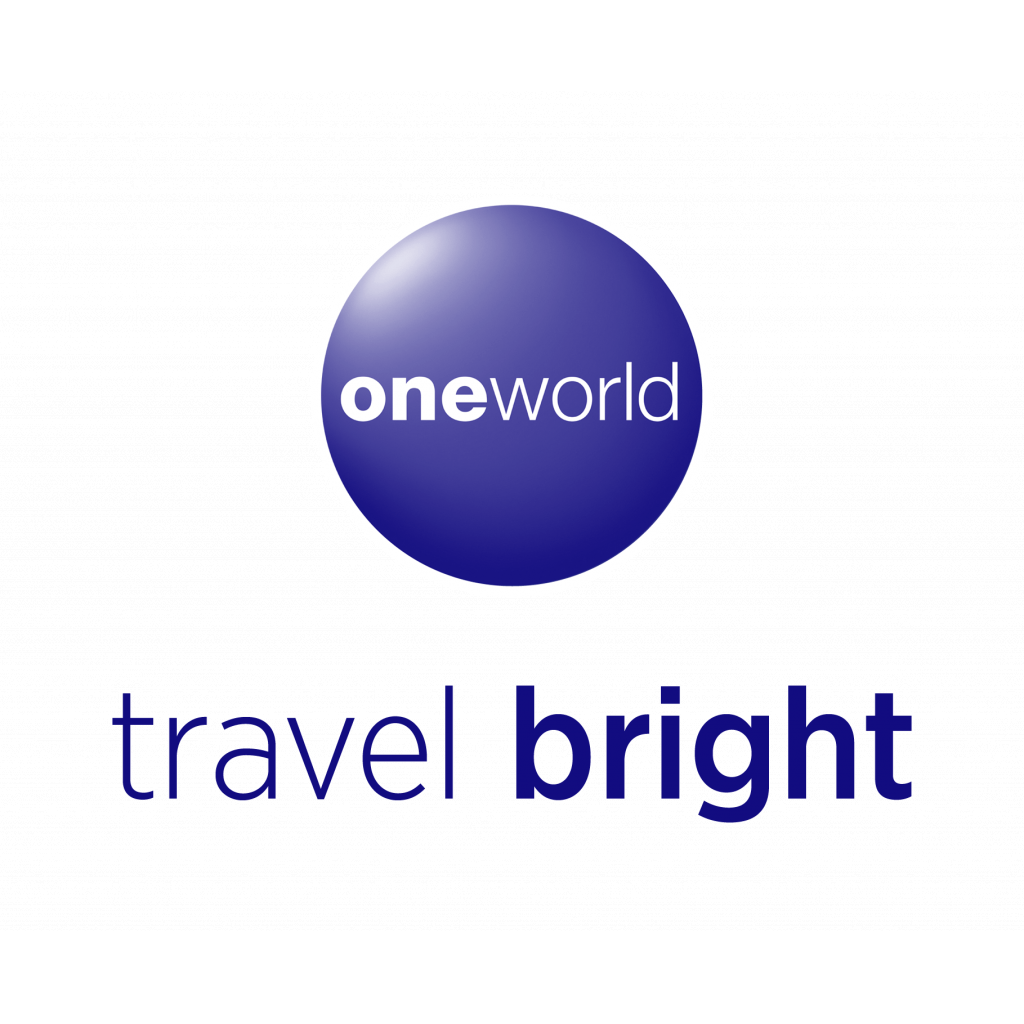 Oneworld Logo - oneworld Travel Bright Vertical logo