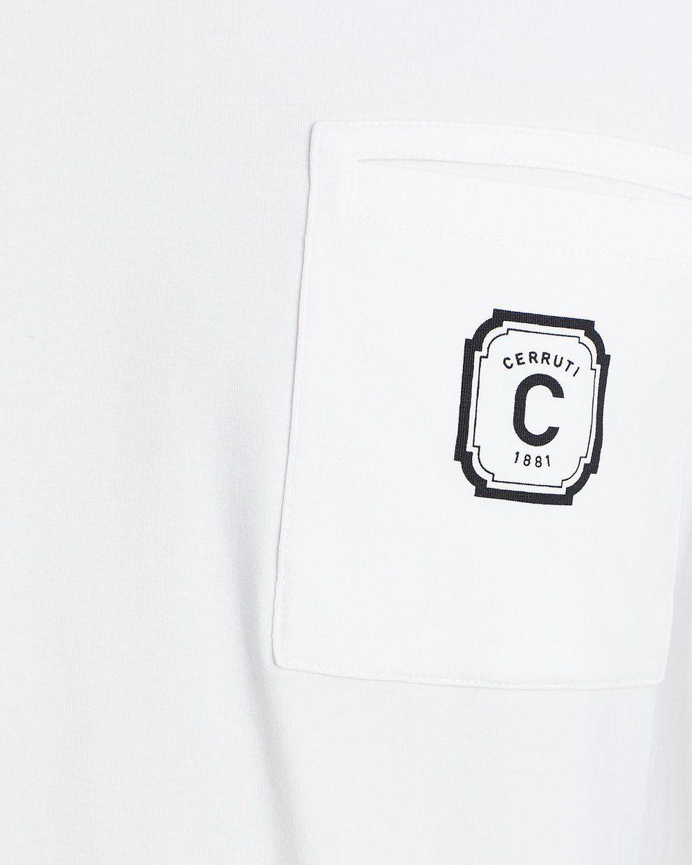 Cerruti Logo - Patch Pocket Basic Logo T Shirt