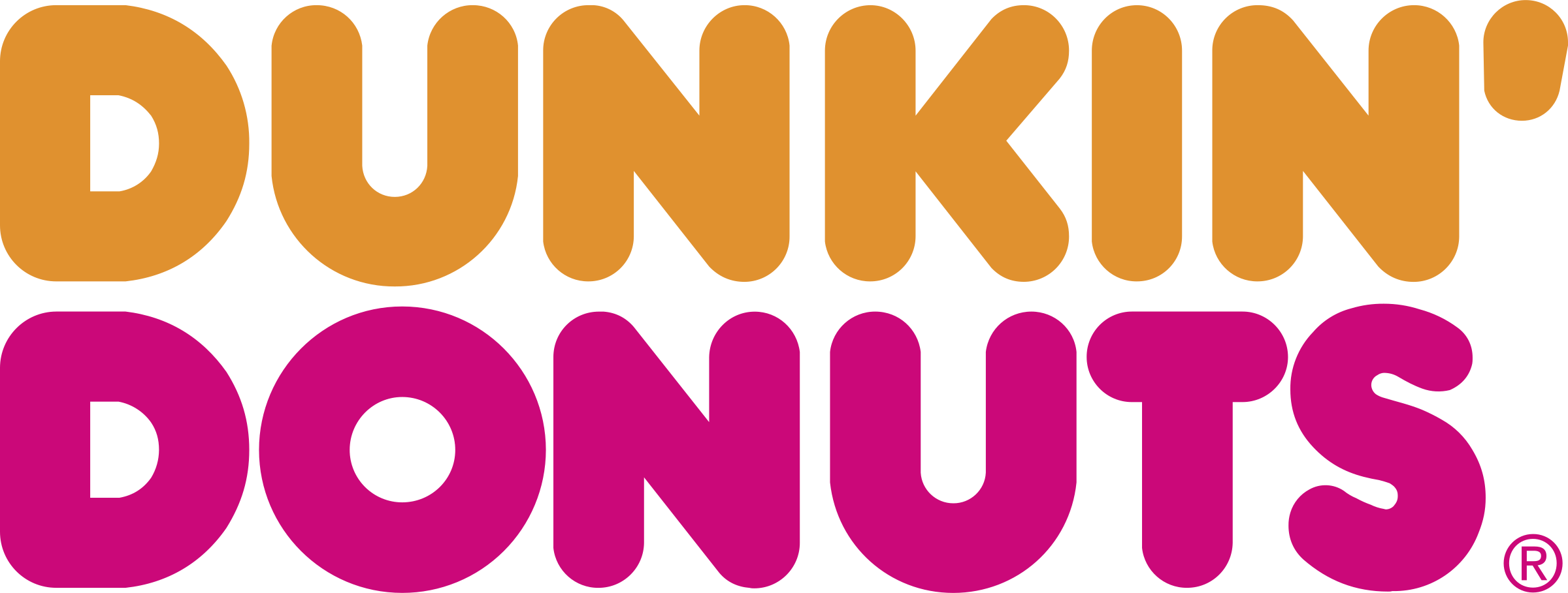 Dunkin Logo - Dunkin Donuts 1 Logo Png Transparent.png