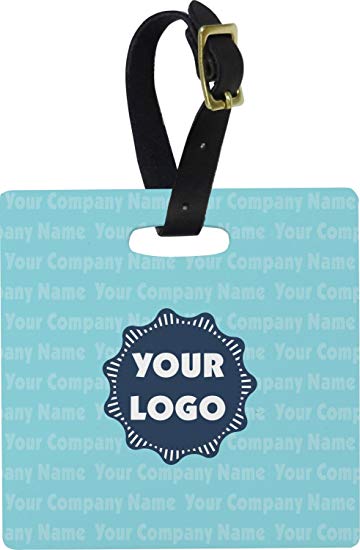 Gz Logo - Amazon.com. Logo & Company Name Square Luggage Tag Personalized