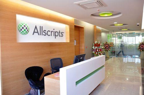 Allscripts Logo - Reception Area. Office Photo