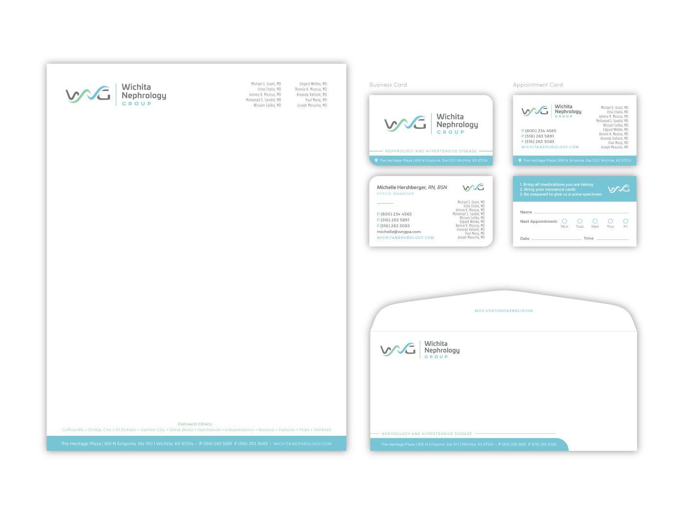 Wng Logo - Wichita Nephrology Group. Branding. Website Design & Development