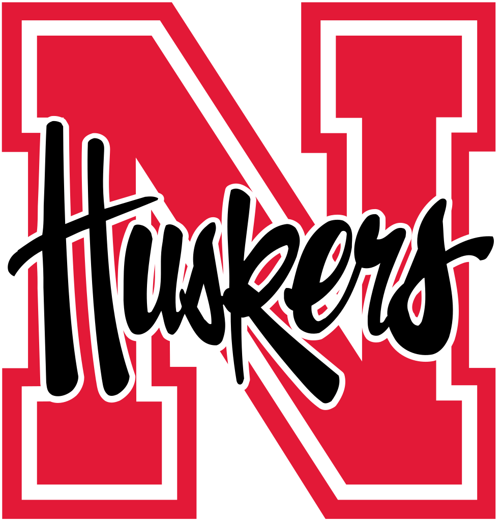 Nebraska Logo - Nebraska Cornhuskers logo, 1992–2003.svg