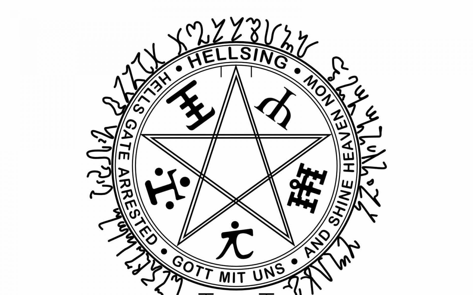 Hellsing Logo - Hellsing logo Wallpaper #559