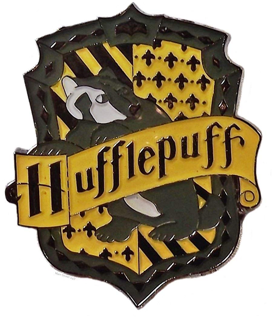 Hufflepuff Logo - HARRY POTTER HUFFLEPUFF Logo Metal/Enamel Finish PIN