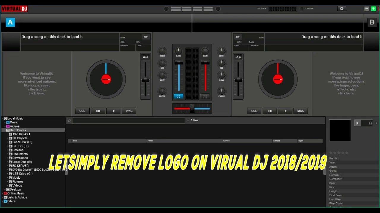 VirtualDJ Logo - SIMPLE WAY TO REMOVE LOGO ON VIRTUAL DJ 8 2019 DOWNLOAD FULL WORKING VIRTUAL DJ PRO