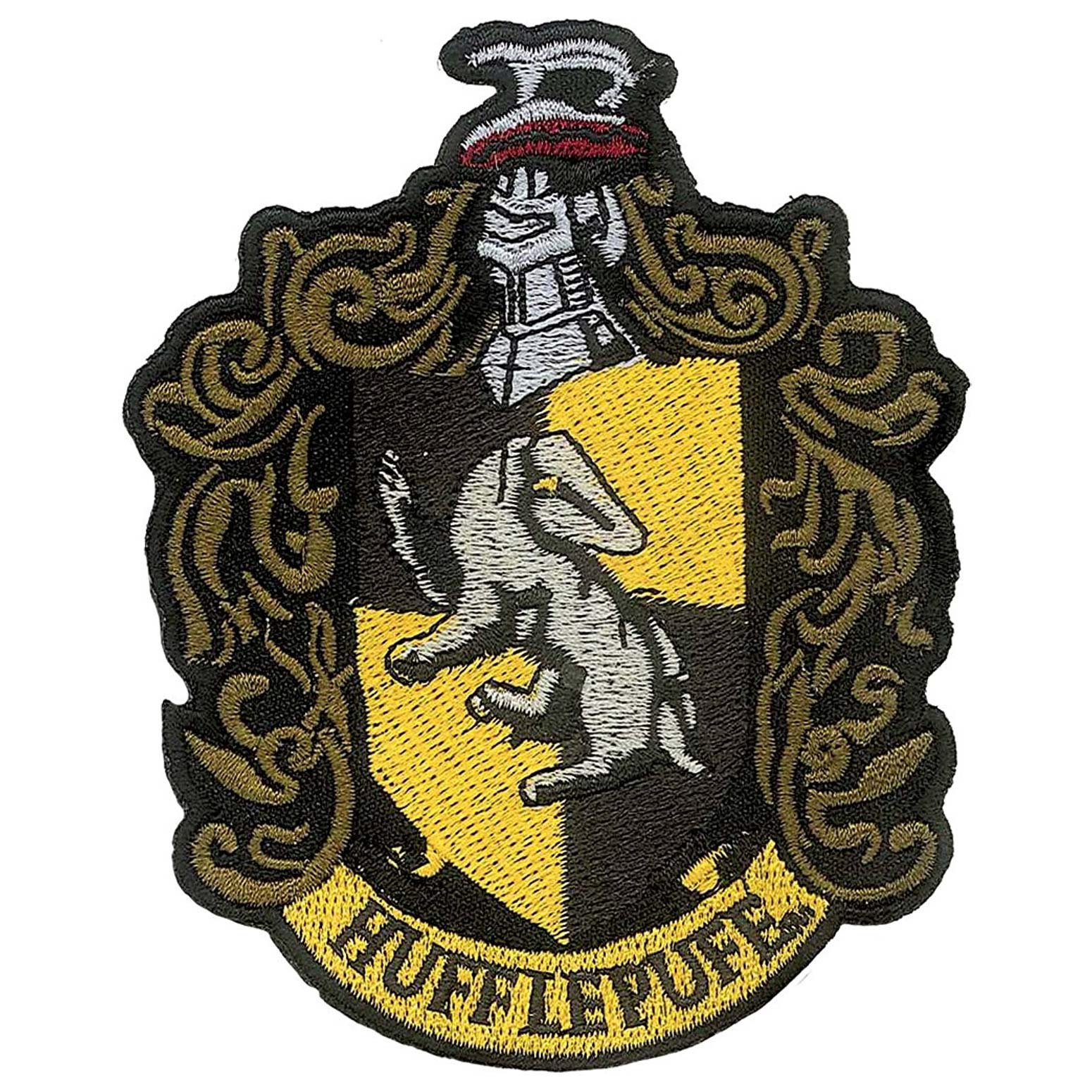 Hufflepuff Logo - Harry Potter Hufflepuff Iron On Patch