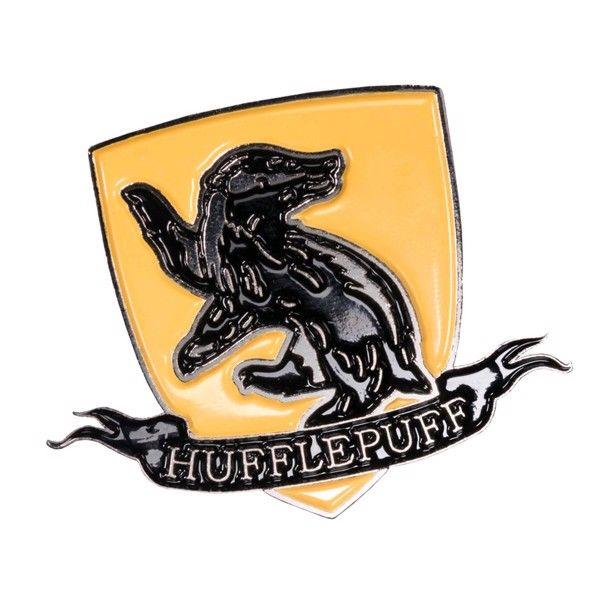 Hufflepuff Logo - Harry Potter - Hufflepuff Logo Soft Enamel Lapel Pin