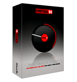 VirtualDJ Logo - Virtual DJ PRO 2018 Build 4537 Crack Incl License Key Download Now