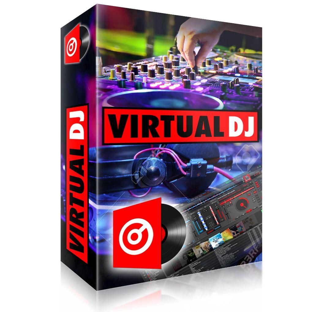 VirtualDJ Logo - Virtual DJ 8 2 Pro Infinity b3624 | Zone Cracked - Virtual DJ skins ...
