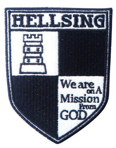 Hellsing Logo - Amazon.com: Hellsing Logo Crest Patch: Toys & Games
