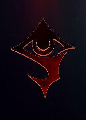 Hellsing Logo - Hellsing posters - metal posters - Displate