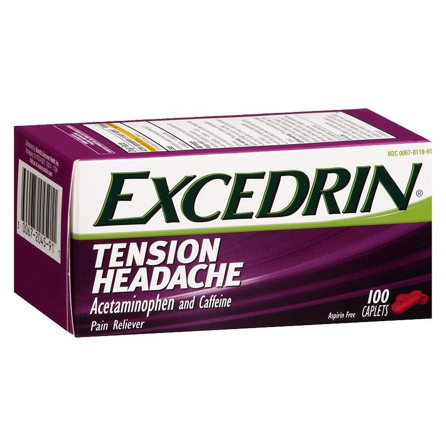 Excedrin Logo - Excedrin Tension Headache Caplets