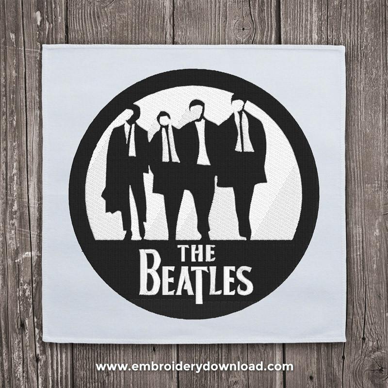 Beatles Logo - The Beatles circle logo