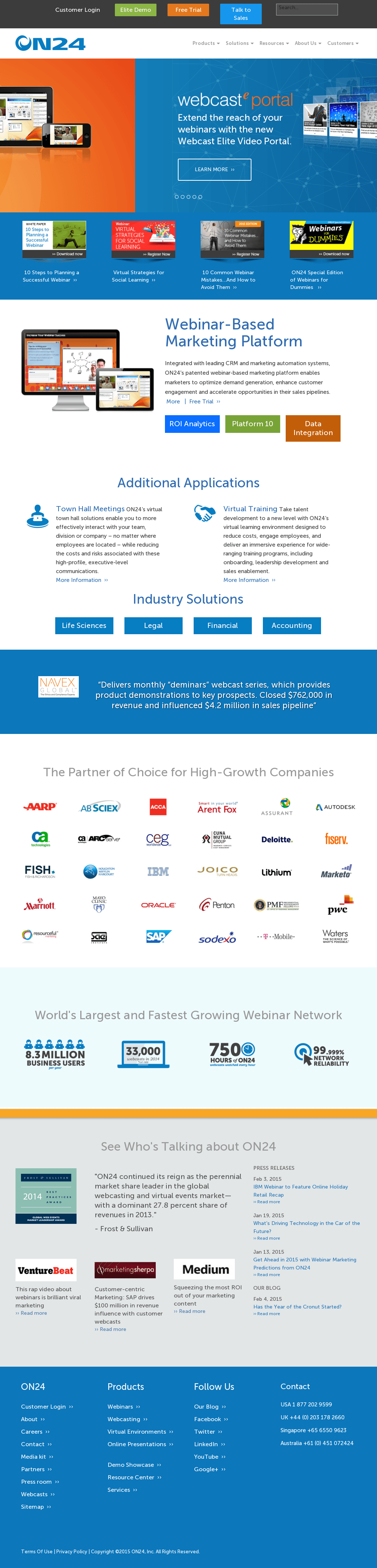 On24 Logo - On24 Competitors, Revenue and Employees - Owler Company Profile