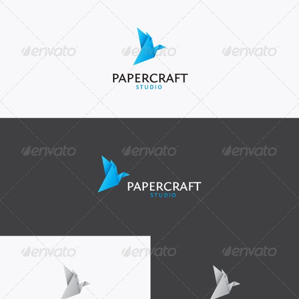 Papercraft Logo - Papercraft Logo Templates from GraphicRiver