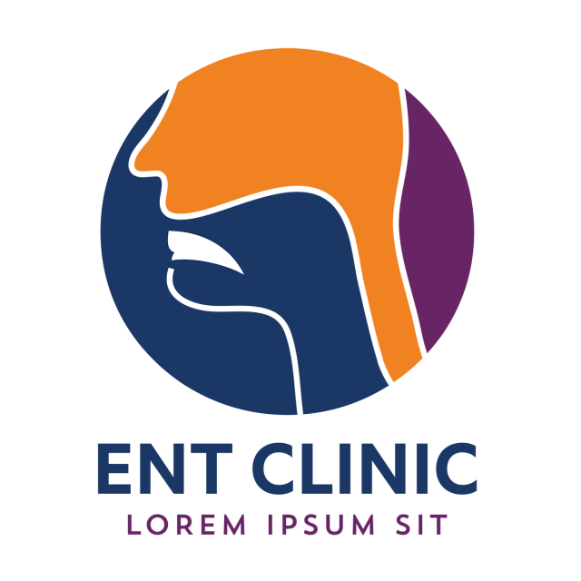 ENT Logo - ENT logo Head for ear, nose, throat doctor specialists. vector ...