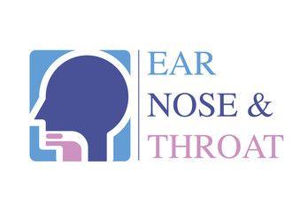ENT Logo - ENT logo template. Head for ear, nose, throat doctor specialists ...