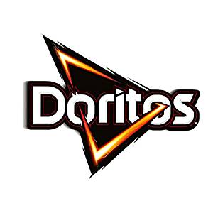 Doritios Logo - Doritos Logo Transparent OriginalStickers0262 Set Of Two (2x) Stickers, Laptop, iPad, Car, Truck, Size 4 inches on Longer Side