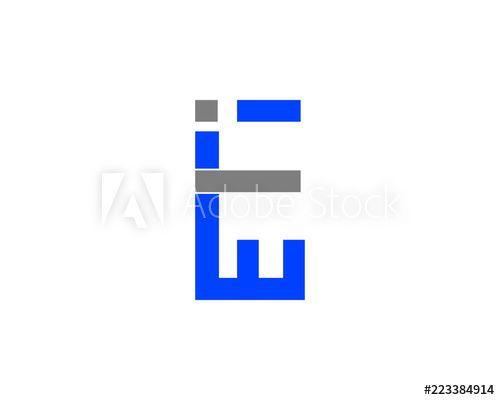 EWI Logo - EWI company linked letter logo - Buy this stock vector and explore ...