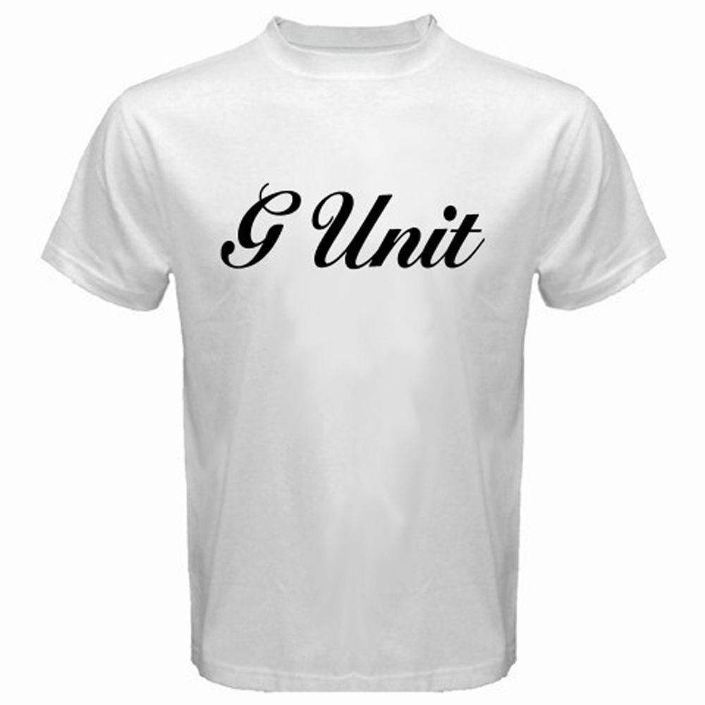 Cent Logo - New G Unit 50 Cent Rap Hip Hop Logo Men s White T-Shirt S M L XL 2XL 3XLMen  Women Unisex Fashion tshirt Free Shipping