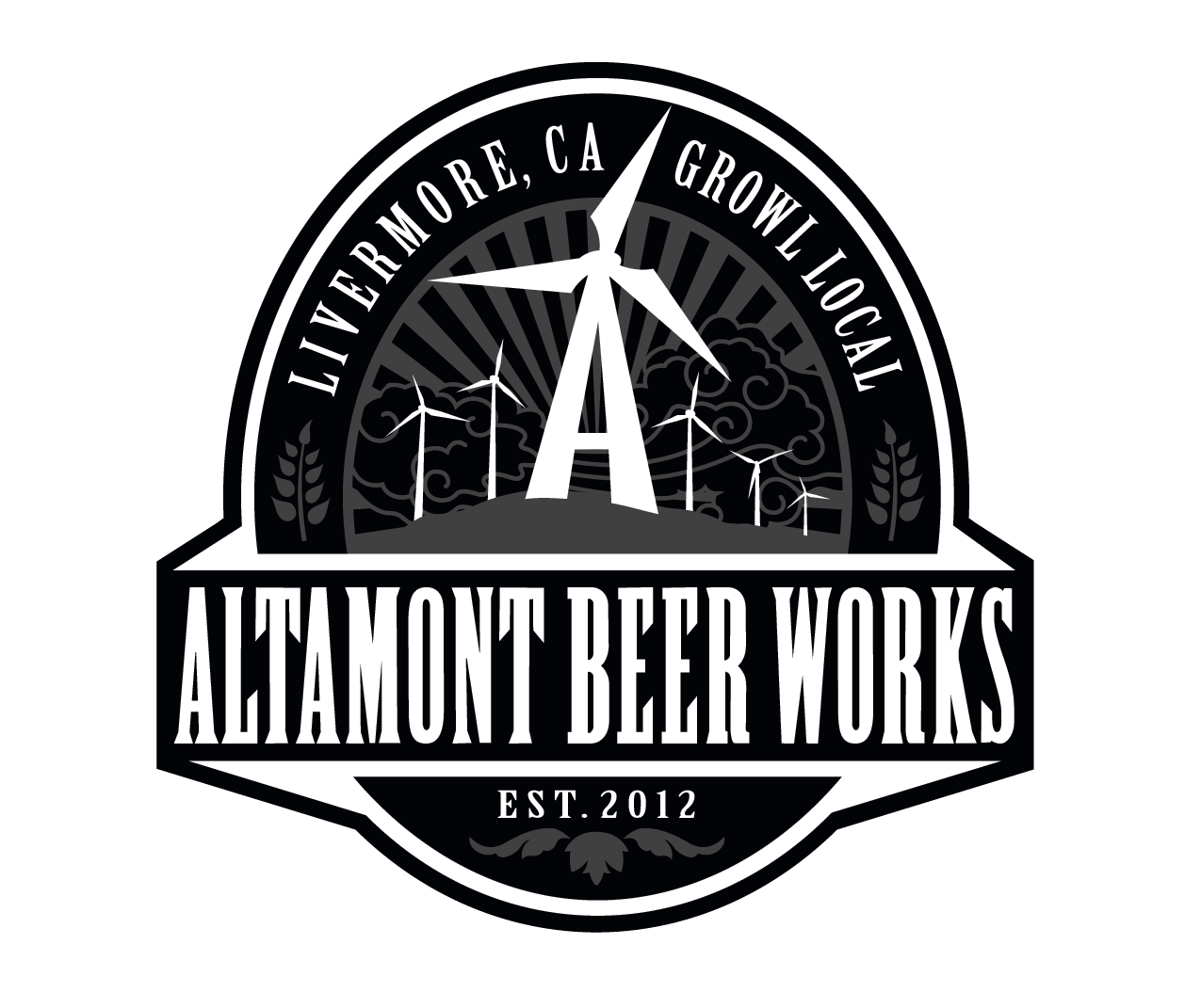 Altamont Logo - ABW Crest Full Color Logo 01 Beer Works