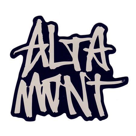Altamont Logo - Altamont Clothing Sticker. See More. Free Skateboard Sticker