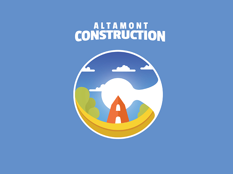 Altamont Logo - Altamont construction logo by Nataly Tyer | Dribbble | Dribbble