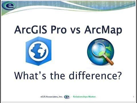 ArcMap Logo - ArcMap vs ArcGIS Pro - Comparing these two GIS applications from Esri