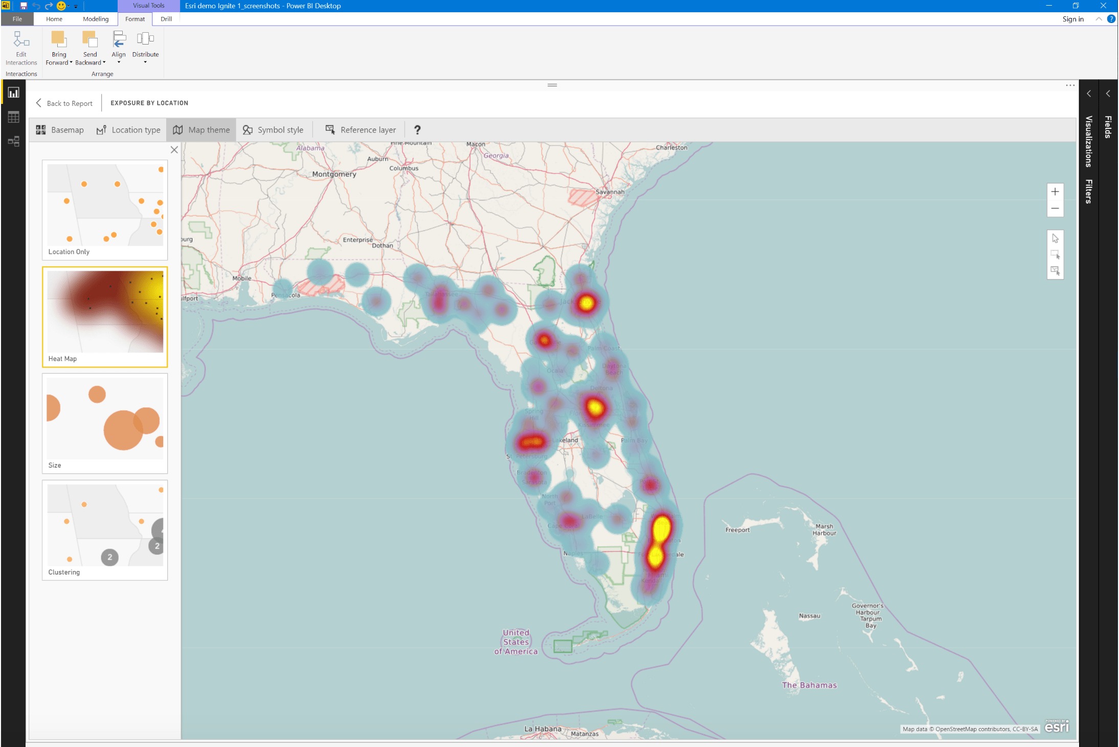 ArcMap Logo - ArcGIS Maps for Power BI: How to enable, importing data, features